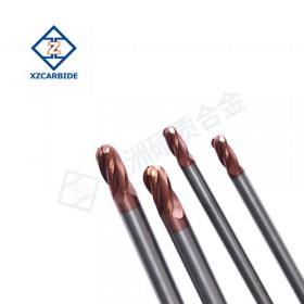 2F 3F 4F tungsten carbide ball nose end mills