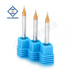 Tungsten carbide Micro Diameter Square End Mill/long neck square milling cutter