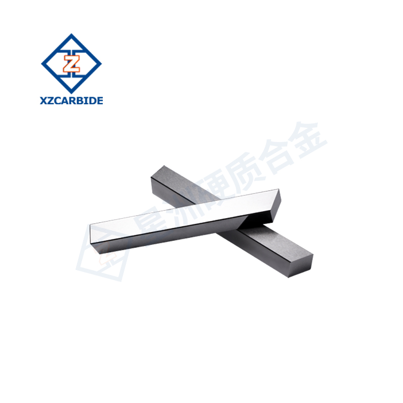 Customized Tungsten Carbide Bar Ground with Angle on One End for Cutting Tools