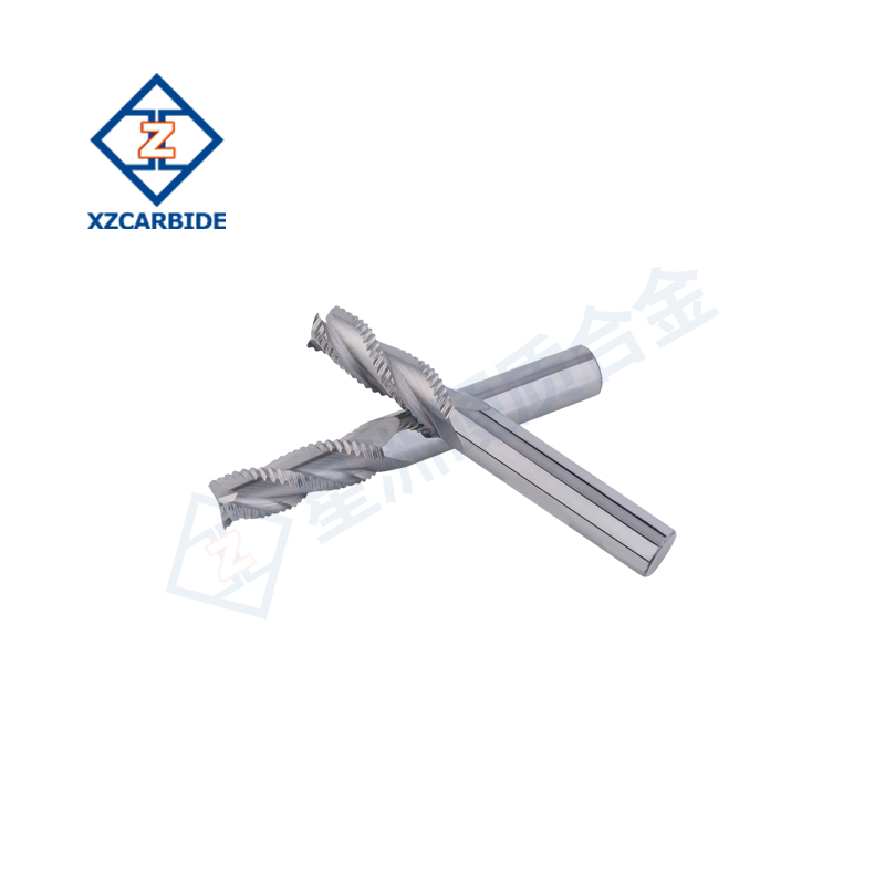 Heavy Duty Roughing End Mill for Fast Material Removal and Shaping