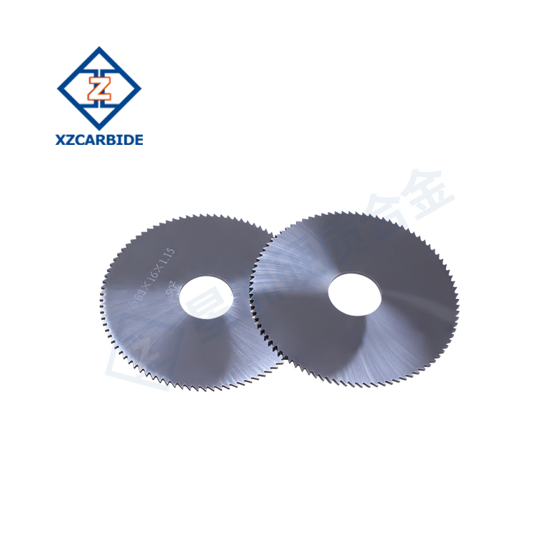 Carbide saw blades for cutting wood metal building materials