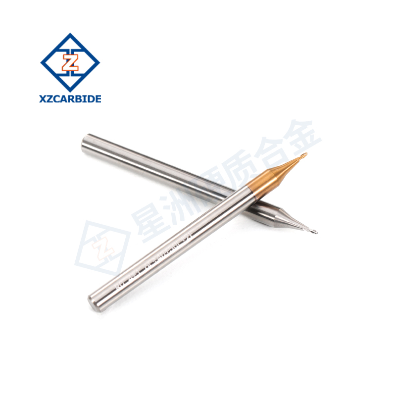 Micro Ball Nose End Mill for Detailed Contour Milling and Shaping